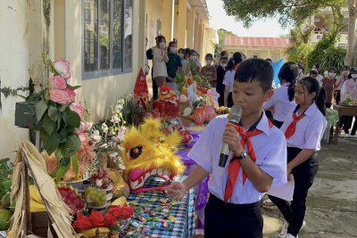 Vui tết Trung Thu 2022 tại trường THCS Nguyễn Trường Tộ