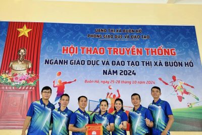 Hội thao cấp thị xã năm học 2024-2025
